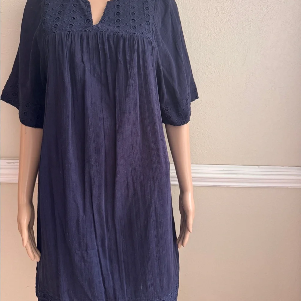 BODEN Helene Broderie Dress SIZE 4 used - Picture 3 of 7
